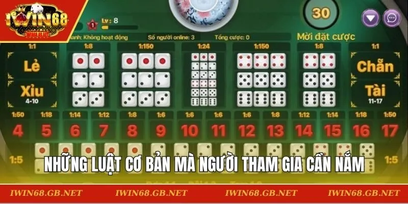 Những luật cơ bản mà người tham gia cần nắm