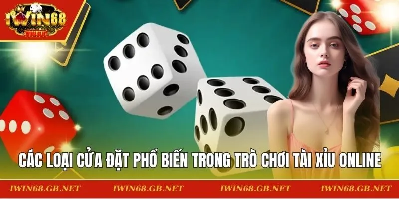 Các cửa đặt phổ biến trong trò chơi Tài Xỉu