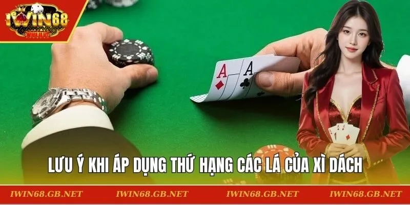 Lưu ý khi áp dụng thứ hạng các quân trong game